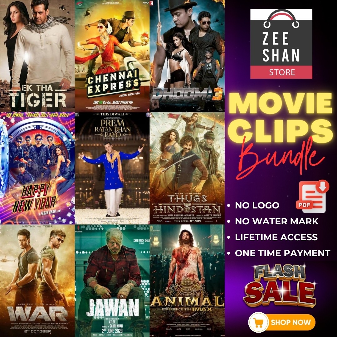 Movie Clips Bundle Pack 2