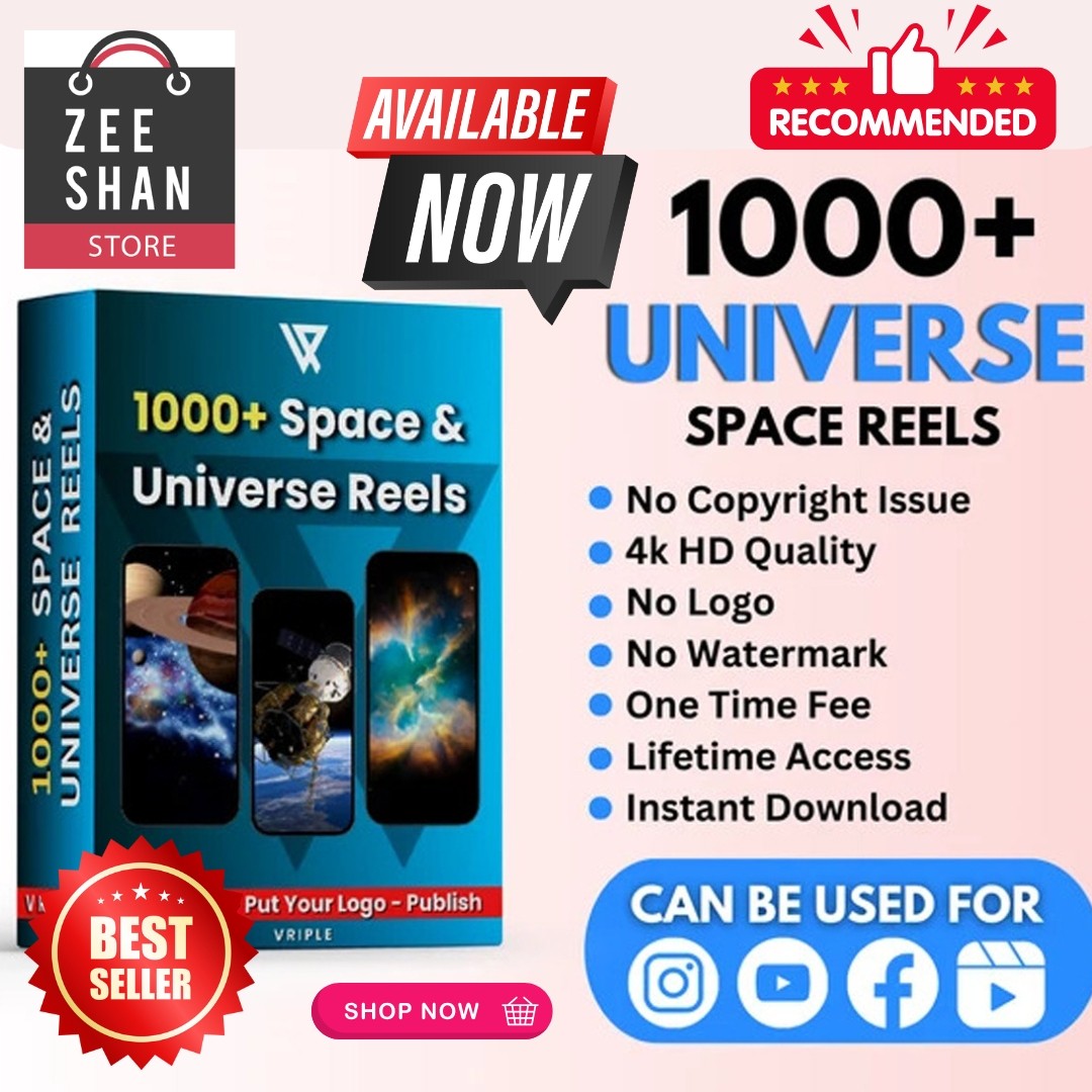 1000+ Universe Space Reels