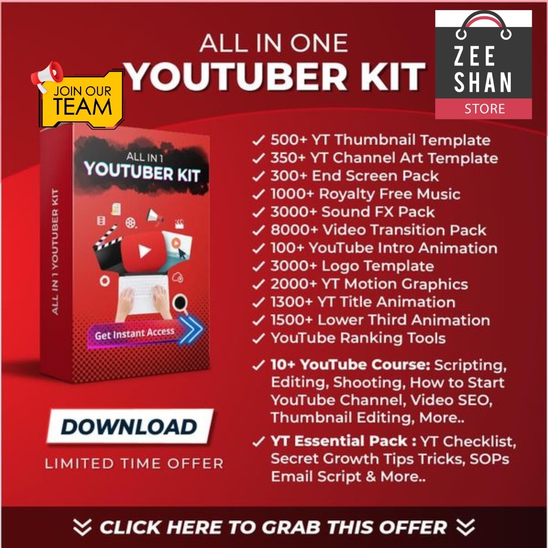 All In One Youtuber Kit