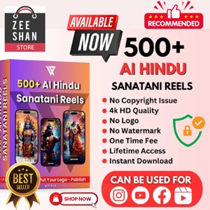 500+ Ai Hindu Sanatani Reels Bundle