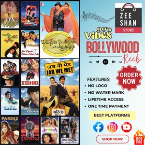 Bollywood 90s Songs Reels