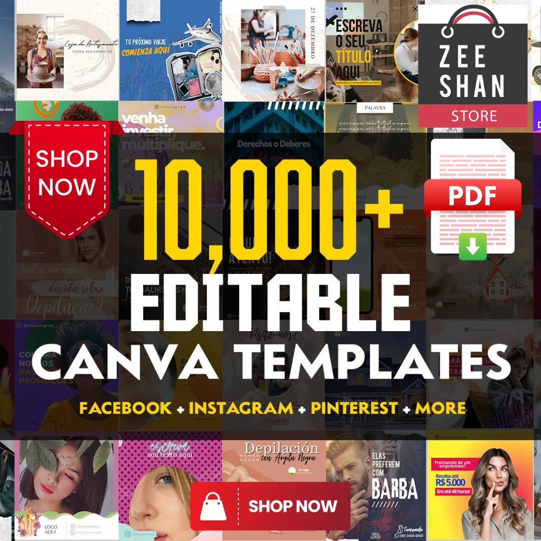 Canva Templates+Bonus Bundle