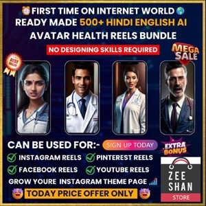 500+ Ai Health Reels Bundle