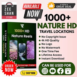 1000+ Nature Reels Bundle