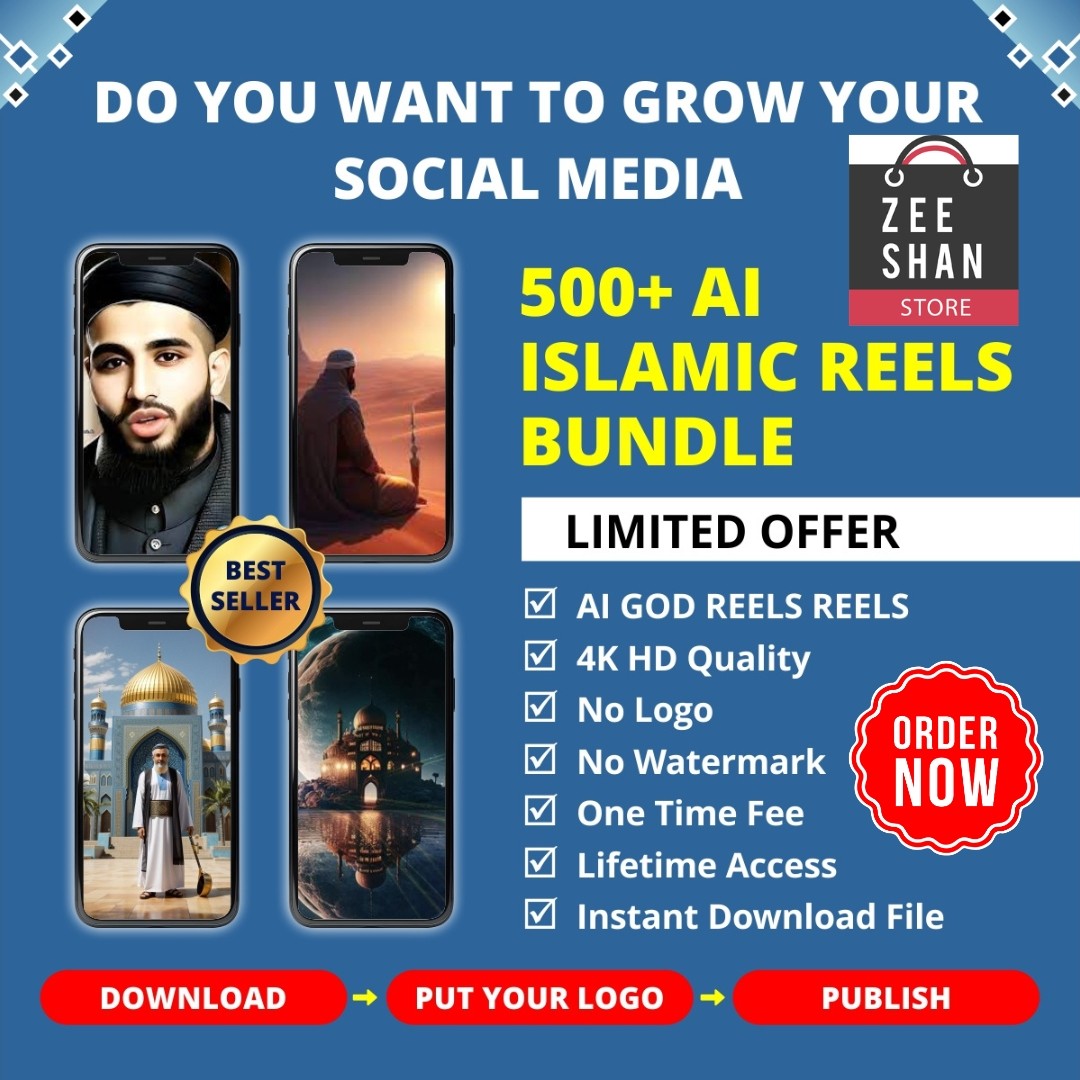 500+ Ai Islamic Reels Bundle